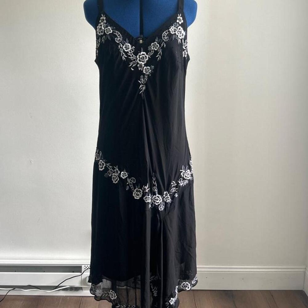 Vintage Y2K R&M Richards Beaded Dress